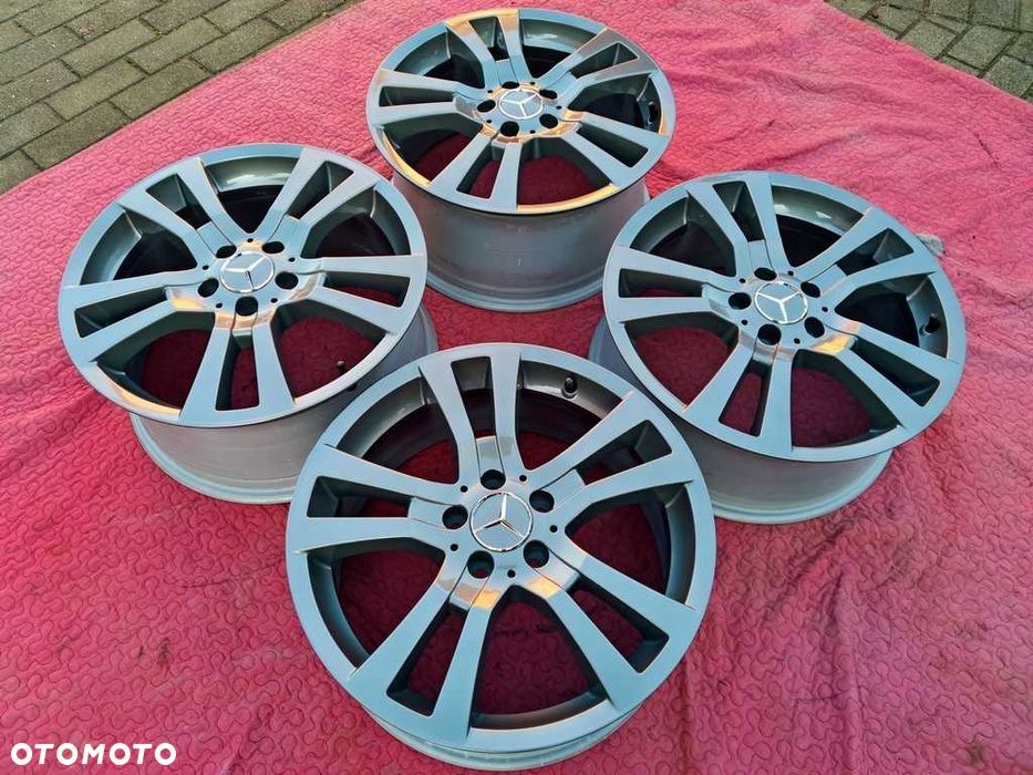 Alufelgi 18' MERCEDES C-KLASA W204 - ET47 i ET54 - 5x112 - igła - 6