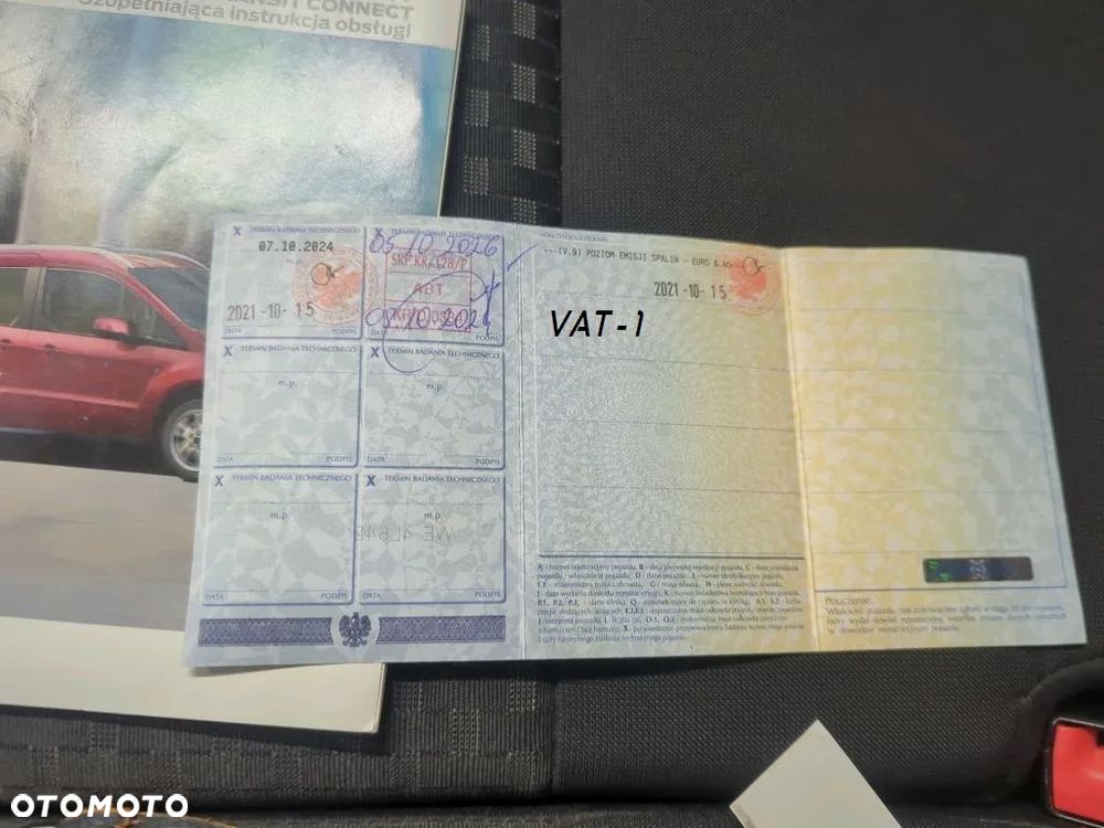 Ford Connect L2 Long Maxi 3 miejscowy 6cio biegowy Ładowność 690kg 2 Euro Palety  Homologacja cięż. VAT-1 - 18