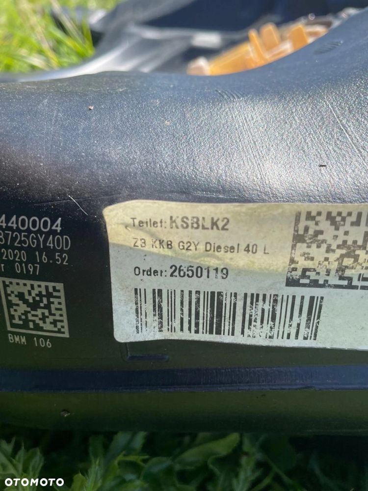 ZBIORNIK BAK PALIWA BMW G20 G21 G22 G23 G26 DIESEL 7449046 - 7