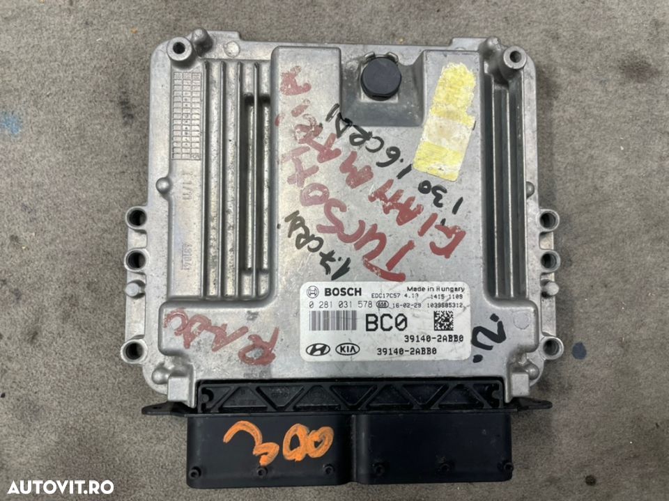 Calculator motor ECU pentru HYUNDAI TUCSON 1,7 crdi sau HYUNDAI I30 1,6 crdi an 2016 - 1