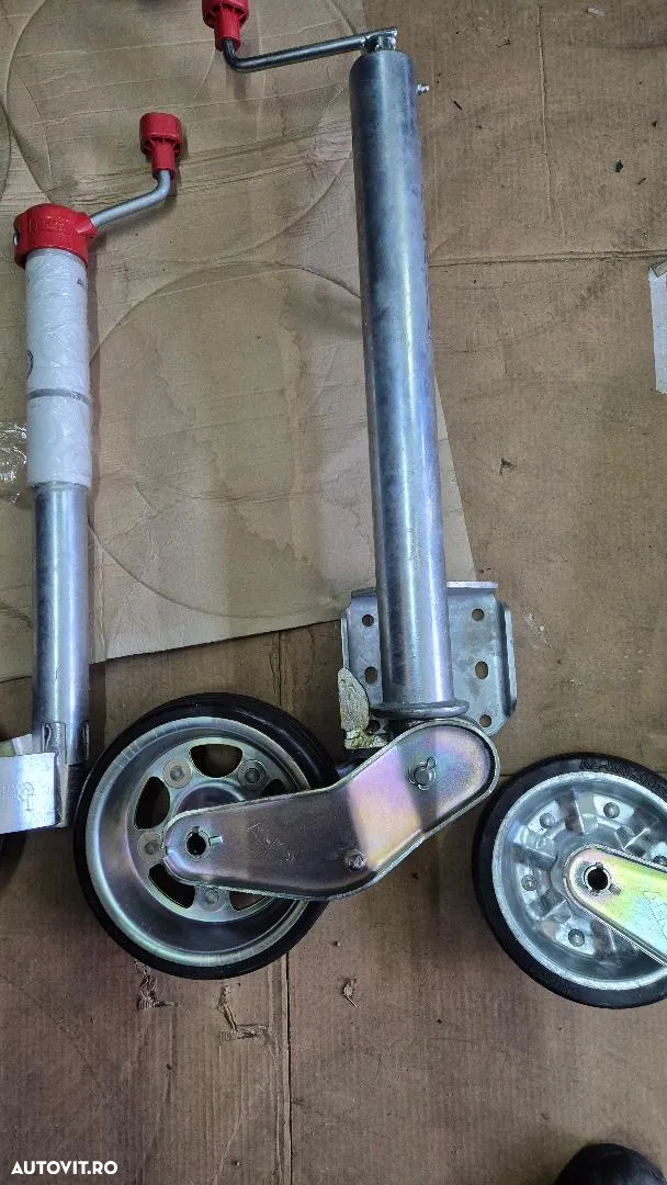 Roata sprijin remorca, platforma, automata - 4