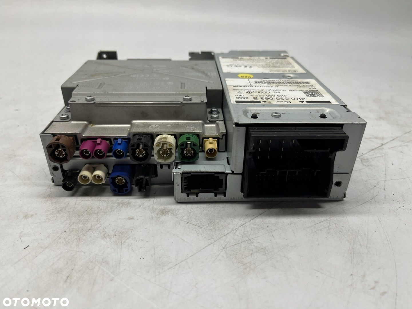 AUDI A6 S6 A8 S8 Q8 CZYTNIK JEDNOSTKA STERUJĄCA NAWIGACJI MMI 4K0035063B - 6