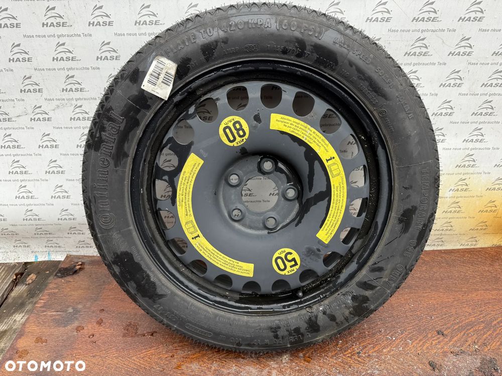 Mercedes E W211 CLS W219 koło zapasowe dojazdowe 2194000002 155/70 R17 NOWA - 2