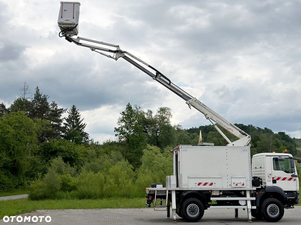 MAN TGM 13.240 * PODNOŚNIK KOSZOWY ZWYŻKA * COMILEV EN 170 TPC + PILOT - 8