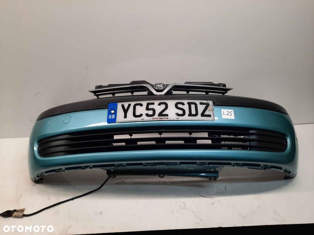 } ZDERZAK PRZÓD PRZEDNI OPEL CORSA C Z20N BŁĘKITNY - 1