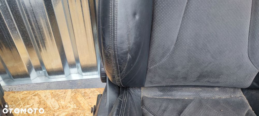 FOTEL FOTELE AUDI A4 B8 S LINE SKÓRA + MATERIAŁ ! - 13