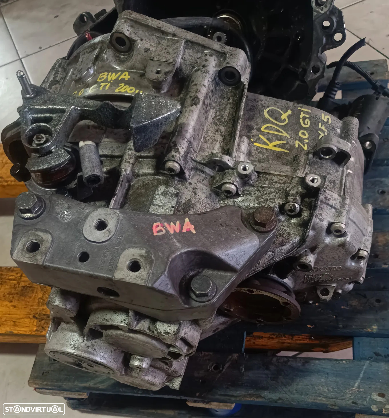 golf 5 gti caixa velocidades KDQ GVT KNU 2.0tfsi 200cv BWA - 4
