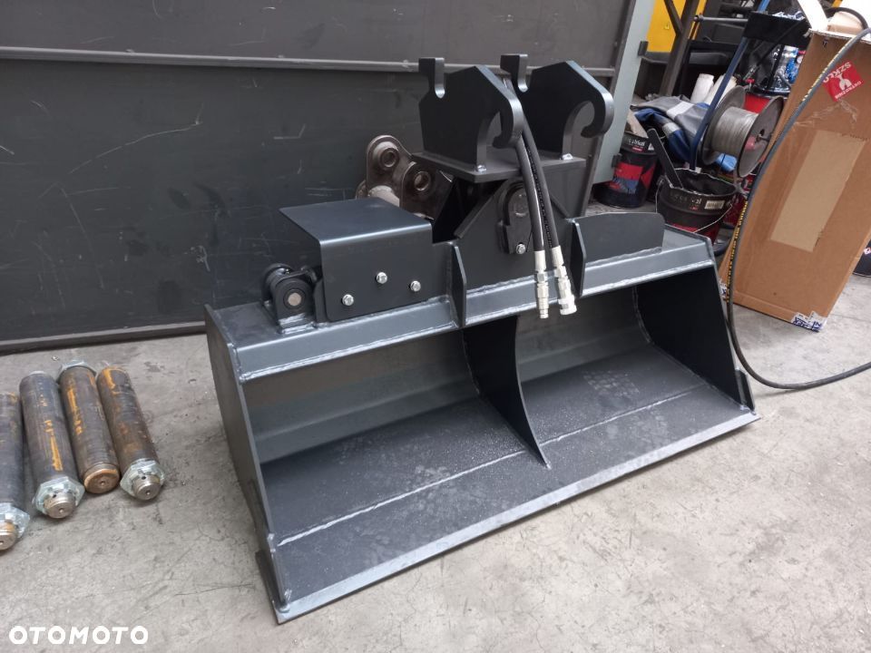 Łyżka skarpowa hydrauliczna 100cm 120cm 2,5-3,5t JCB 8025 8027 8030 8032 8035 minikoparka midi - 1