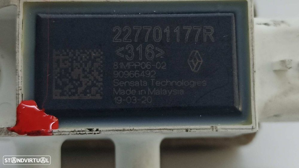 SENSOR DE PRESSÃO RENAULT CLIO IV LIMITED - 4