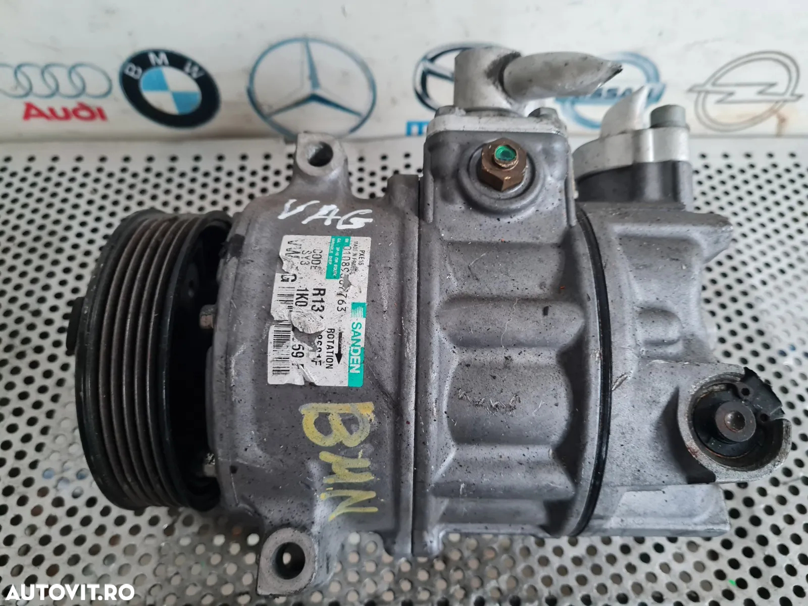 Compresor Clima AC Aer Conditionat Audi A3 8P Vw Seat Skoda An 2004-2005-2006-2007-2008-2009 Cod 1K - 3