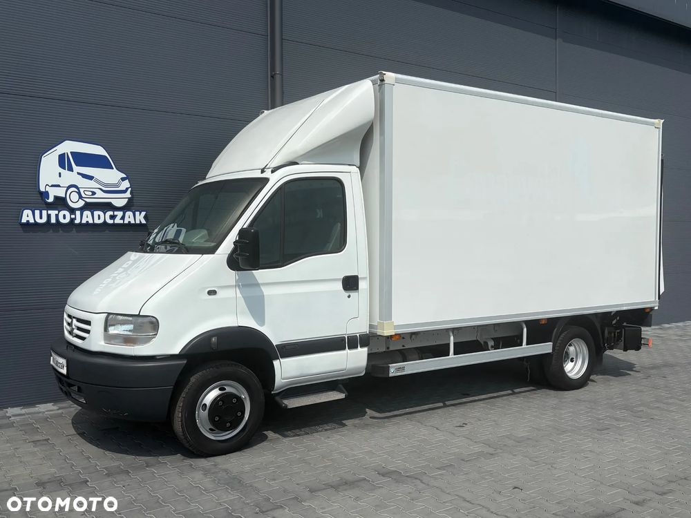 Renault Mascott 2.8 TDI 110KM Kontener 8 palet + winda 750kg + drzwi boczne **SUPER STAN**2003R**Bliźniaki**