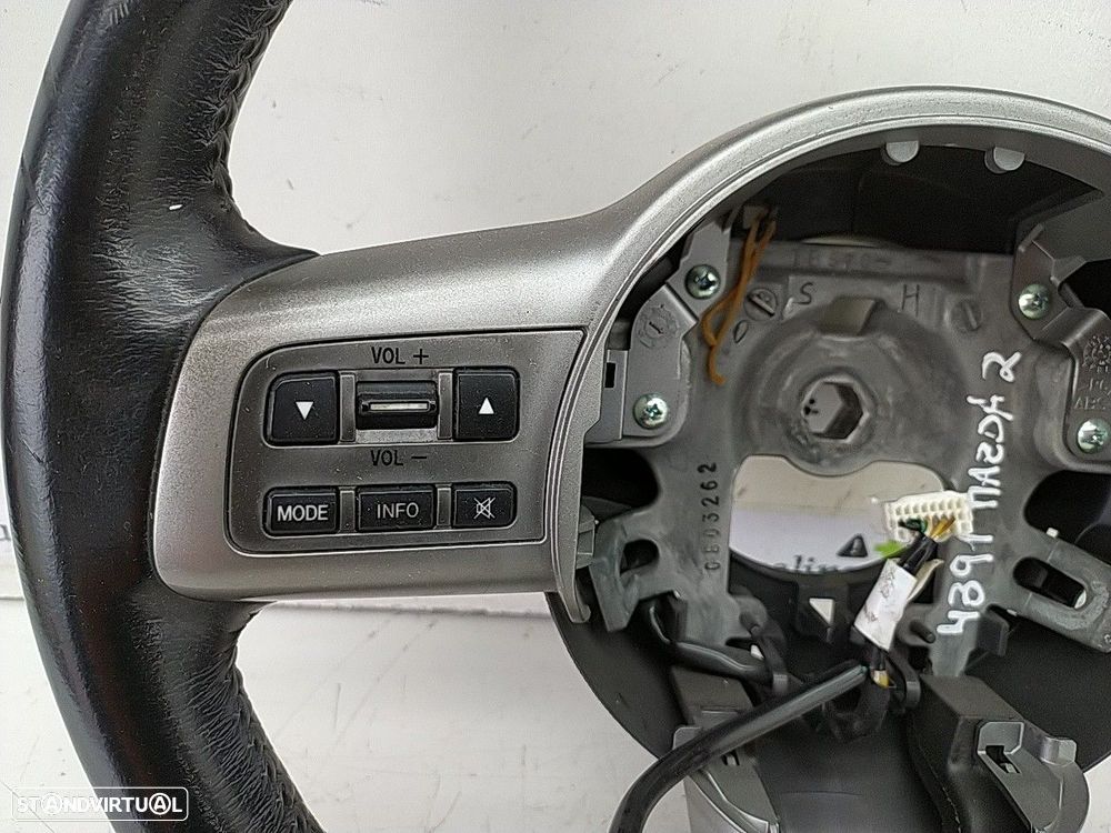 Volante Pele Multi Funçoes Mazda 2 (De_, Dh_) - 4