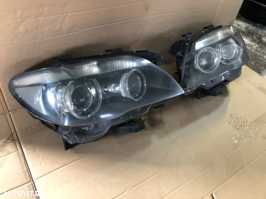 Far faruri bmw seria 7 e66 e65 730d LCI Facelift bi-xenon droser fata 2005-2008 - 2