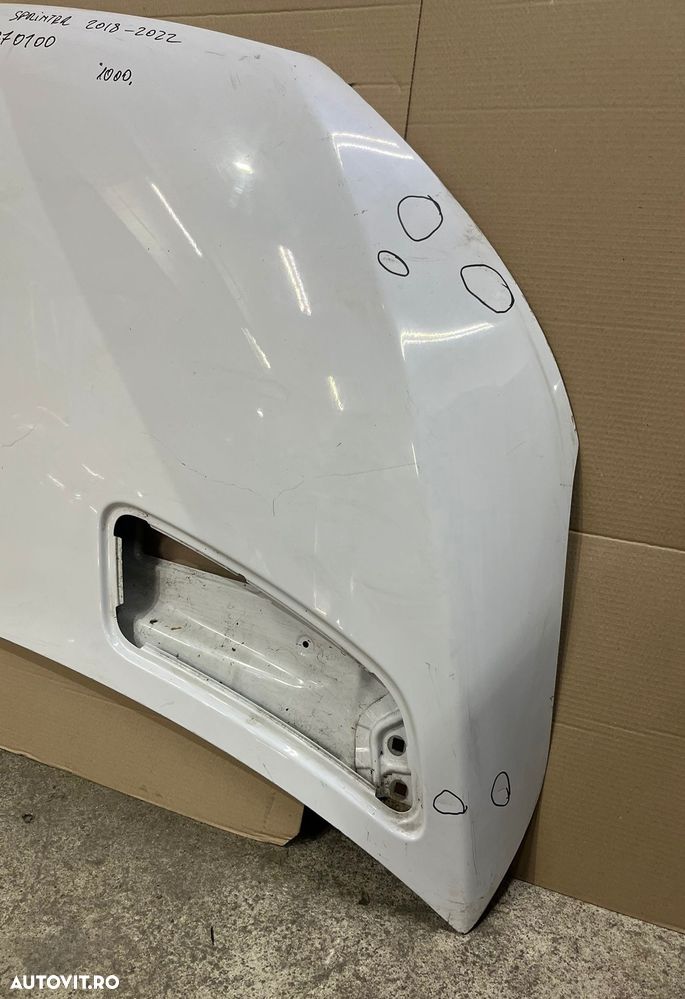 Capota motor MERCEDES SPRINTER W907 an 2018-2025 cod A9078870100 cu defect - 5