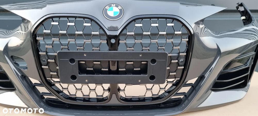 BMW 4 G22 G23 M-PAKIET 2020- Zderzak przód oryginał MB423 - 4