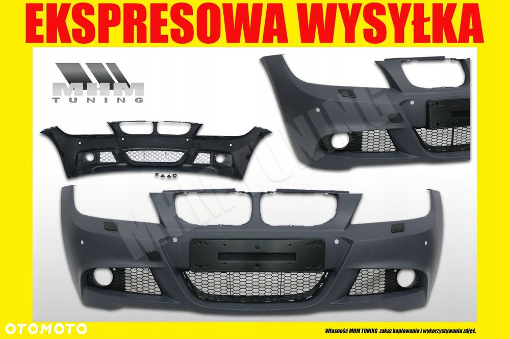 ZDERZAK PRZOD KRATKI M3 M-PAKIET LOOK BMW 3 E90 E91 2008-2012 - 2