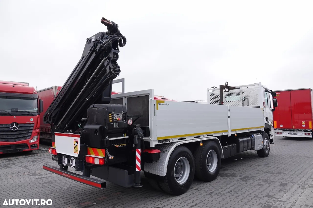 Renault C 380 / 6x4 / CUTIE 6,6 m / + HDS HIAB 188 x-hiduo inaltime: 12,5 M / RADIO CONTROL / 2017 / EURO 6 - 7