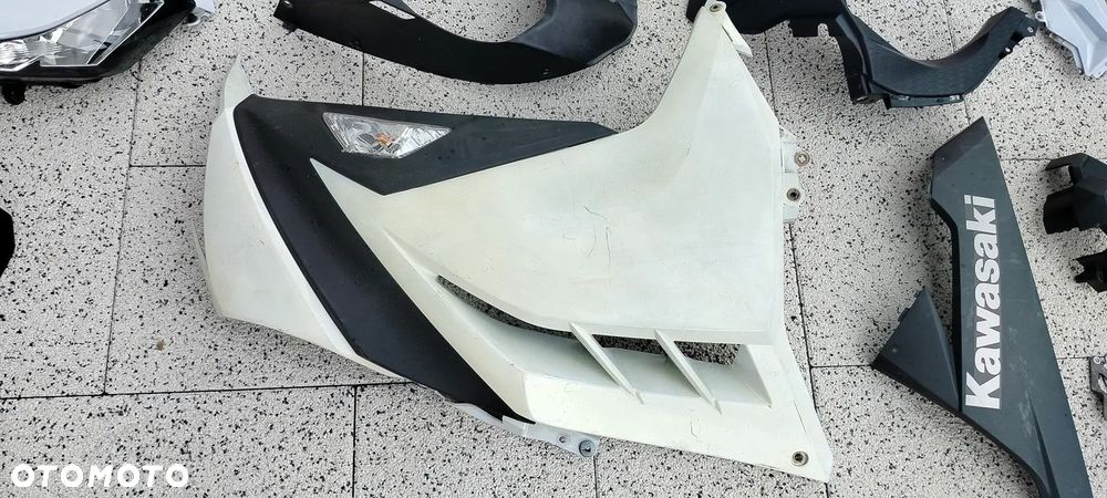 KAWASAKI NINJA 300 LAMPA REFLEKTOR CZASZA OWIEWKA WYPEŁNIENIE OGON LUSTERKO - 7