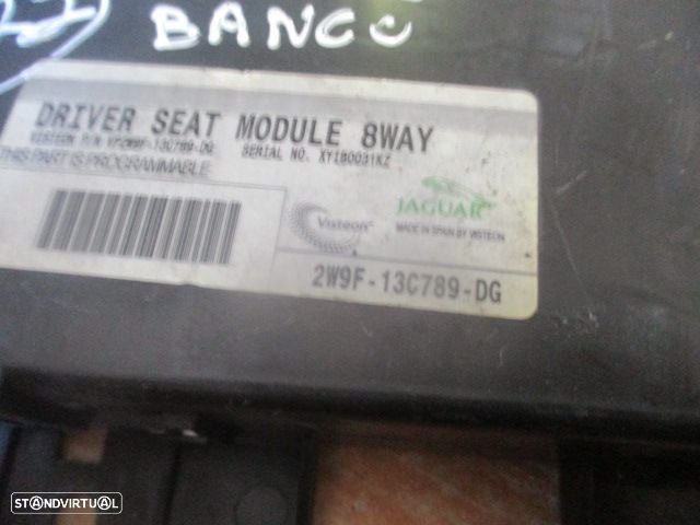 Modulo 2W9F13C789DG JAGUAR S TYPE 2003 0P MÓDULO DE CONTROLE CONDUTOR  FE - 2