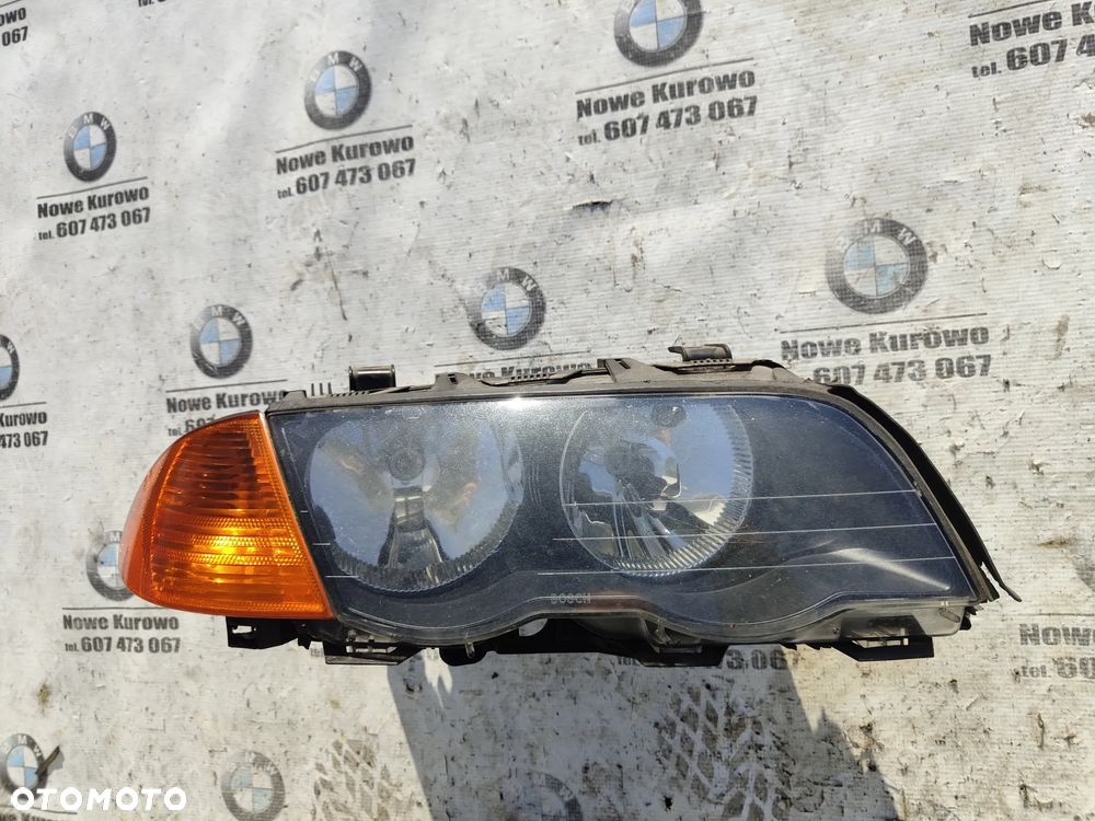 BMW E46 Sedan Kombi Lampa przednia przód prawa przed liftingiem - 3