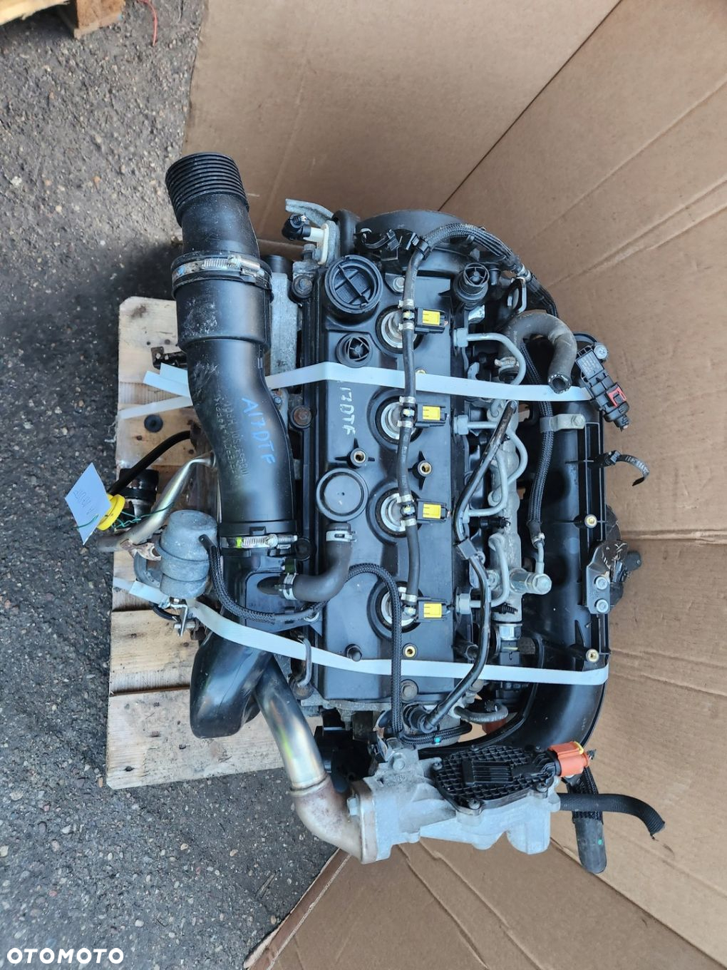 SILNIK KOMPLETNY OPEL ASTRA MOKKA A17DTF 1,7CDTI - 5