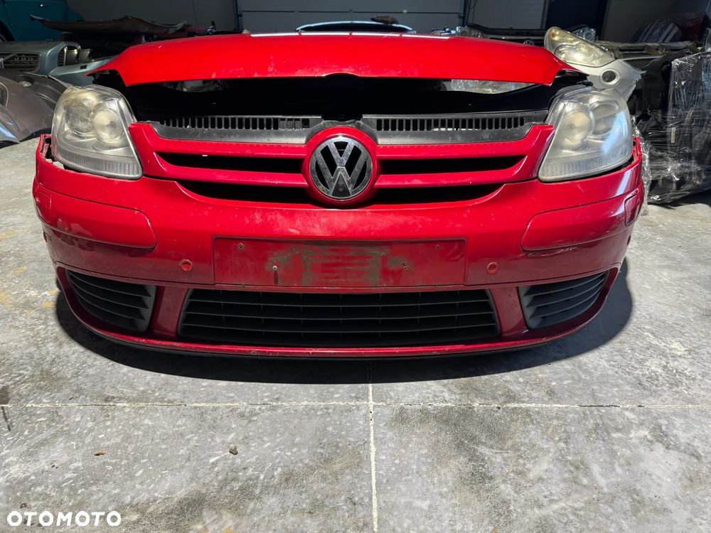 PRZÓD KOMPLETNY ZDERZAK PAS MASKA REFLEKTOR XENON VW GOLF PLUS - 2