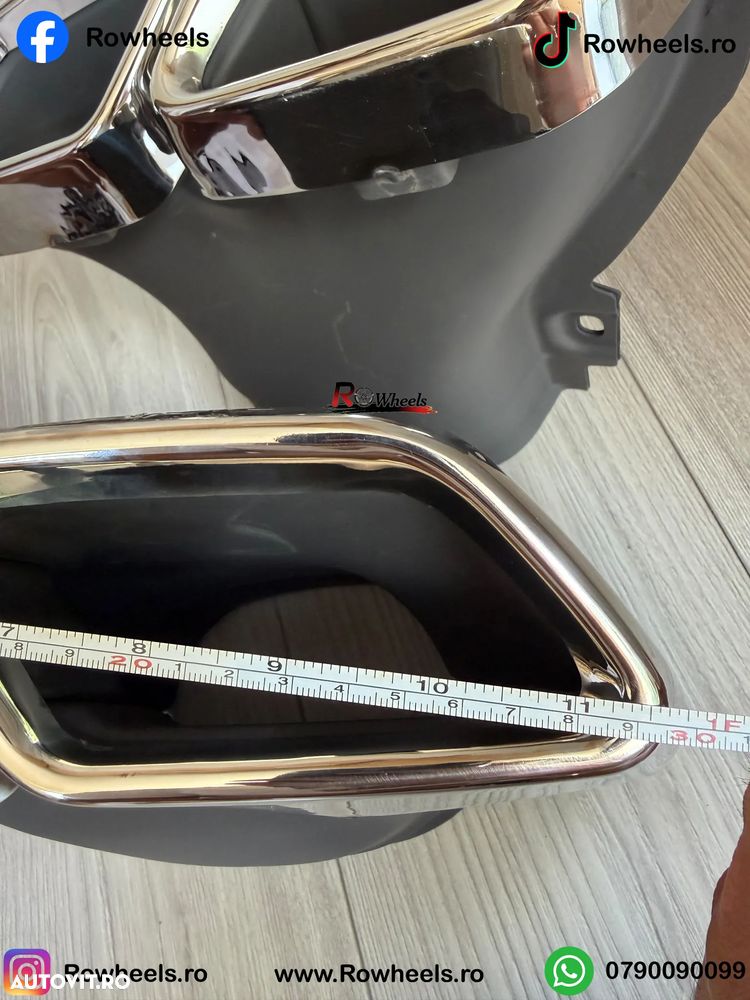 Ornamente tobe Tips evacuare Mercedes AMG S class E class C class W222 W212 W218 W205 W223 GLE GLC - 6