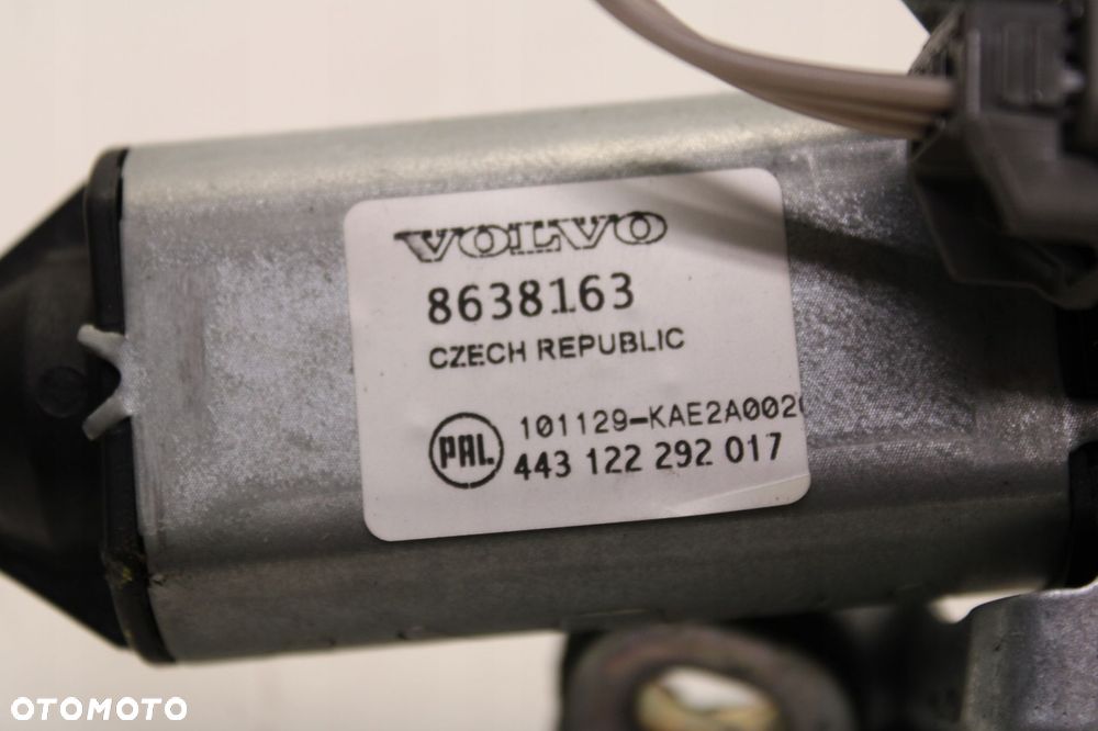 volvo xc90 02r- silniczek mechanizm wycieraczki tył 8638163 - 5
