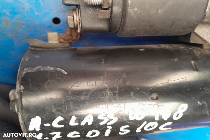 Electromotor 0051511601 Mercedes-Benz A-Class W168 [1997 - 2001] Hatc - 4