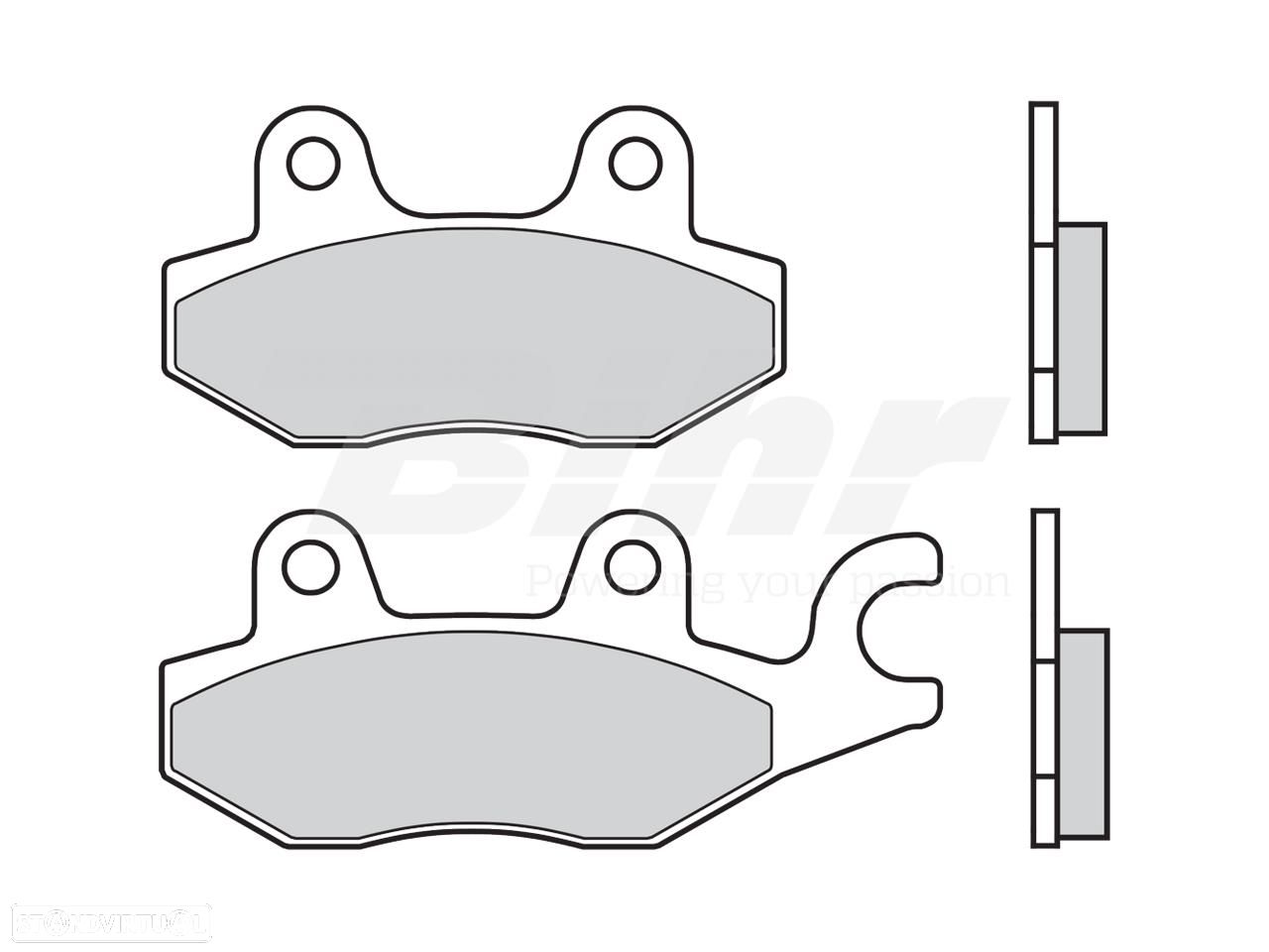 07ho4008 - pastilhas de travão orgânicas brembo 07ho4008 - 1