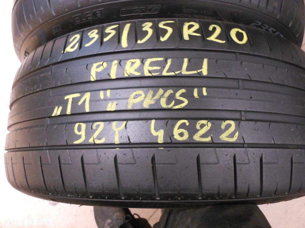 Opony 235/35r20 pirelli p zero tm T1 PNCS ELECT  6mm lato para - 2