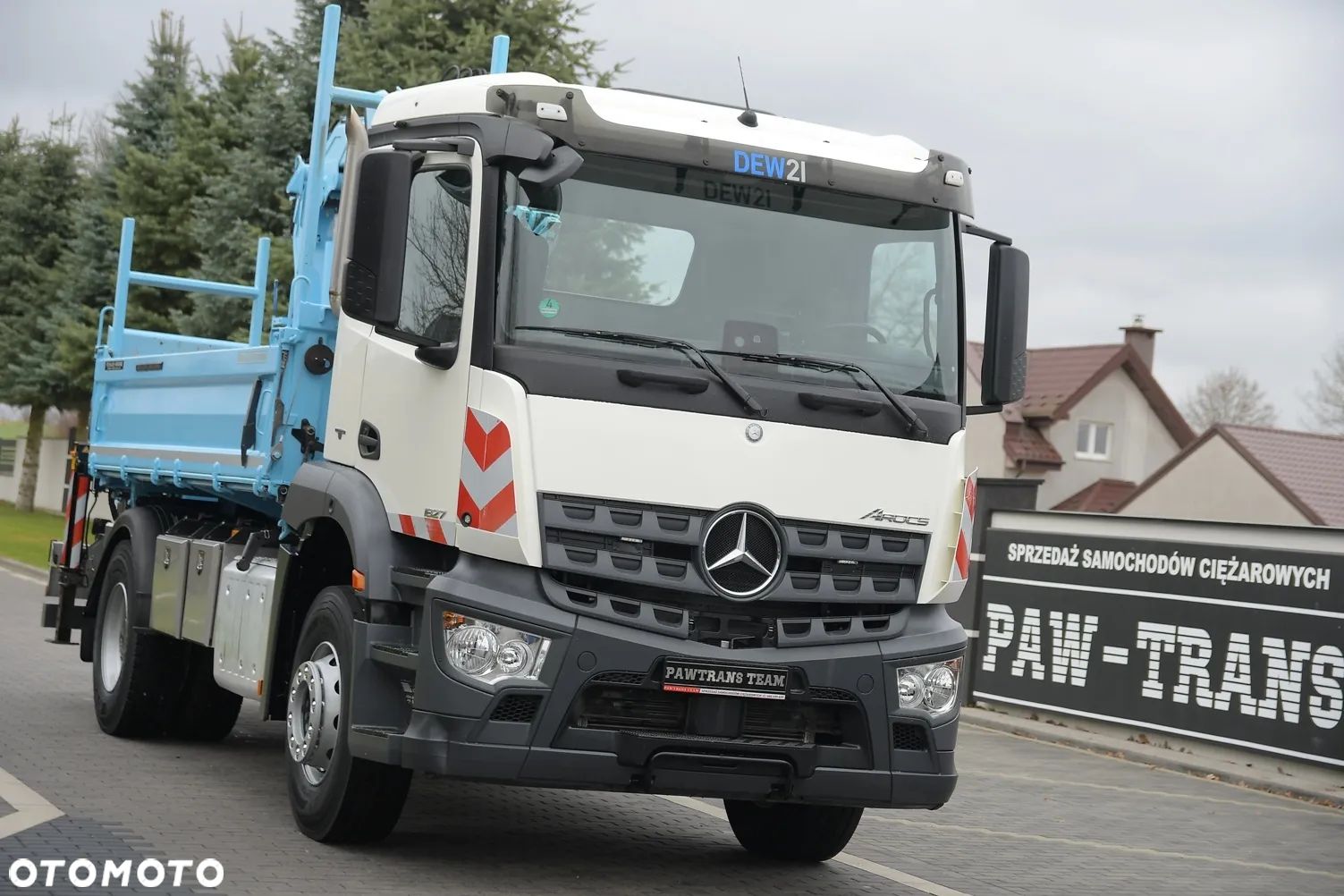 Mercedes-Benz AROCS 1827///* 2018///* PRZEB 41 TYŚ///* HDS///* WYWROTKA///* ROTATOR///* 18000KG///* ŁYŻKA///* STAN JAK NOWY - 1