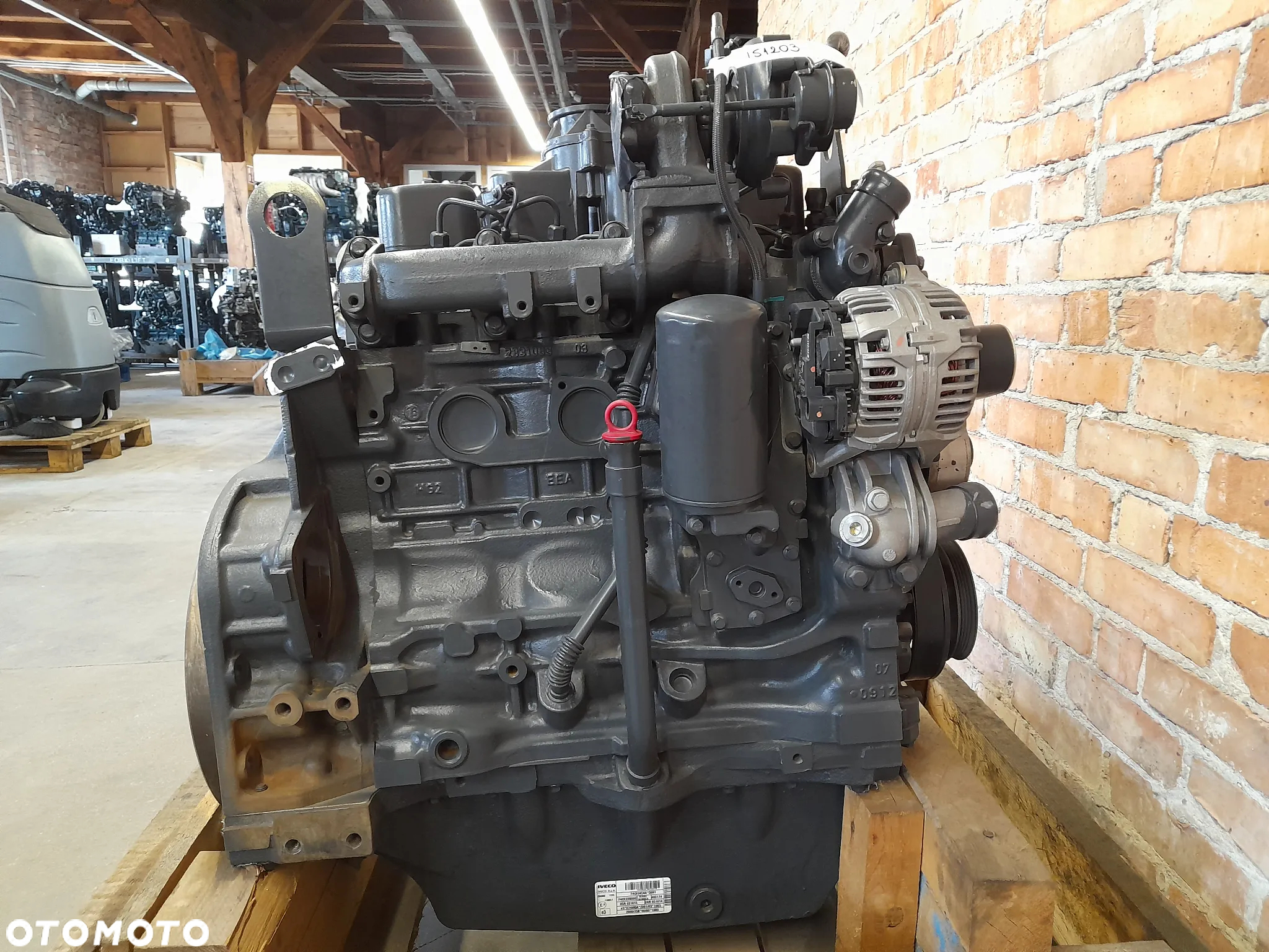 FV23% Silnik IVECO F4CE0454A*D601 Nowy Kompletny - 5