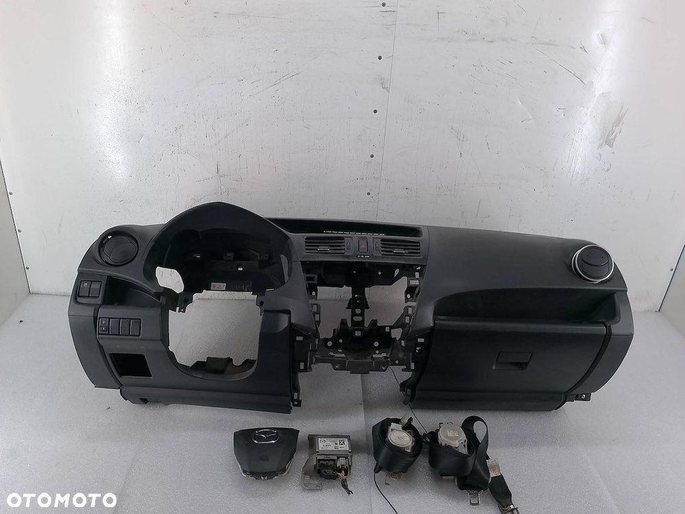 DESKA ROZDZIELCZA,KONSOLA PODUSZKI SENSOR PASY MAZDA 5 II CG15-60401 - 1