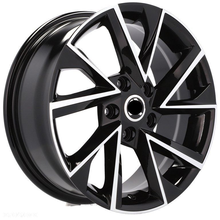 4x Felgi 17 m.in. do SKODA Karoq Scout Kodiaq Octavia IV Uperb MG HS ZS Passat Golf - FE181 (BK5804) - 8