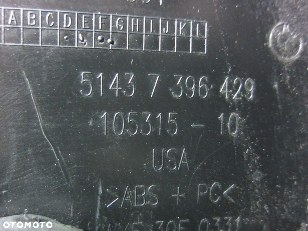 BMW X3 G01 OSŁONA PRZECIWSŁONECZNA SŁUPKÓW KPL PODSUFITKA 8071073 7396429 - 9