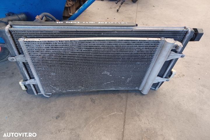 Radiator apa racire motor SET 6Q0121253R Skoda Fabia 5J  [din 2007 pa - 2