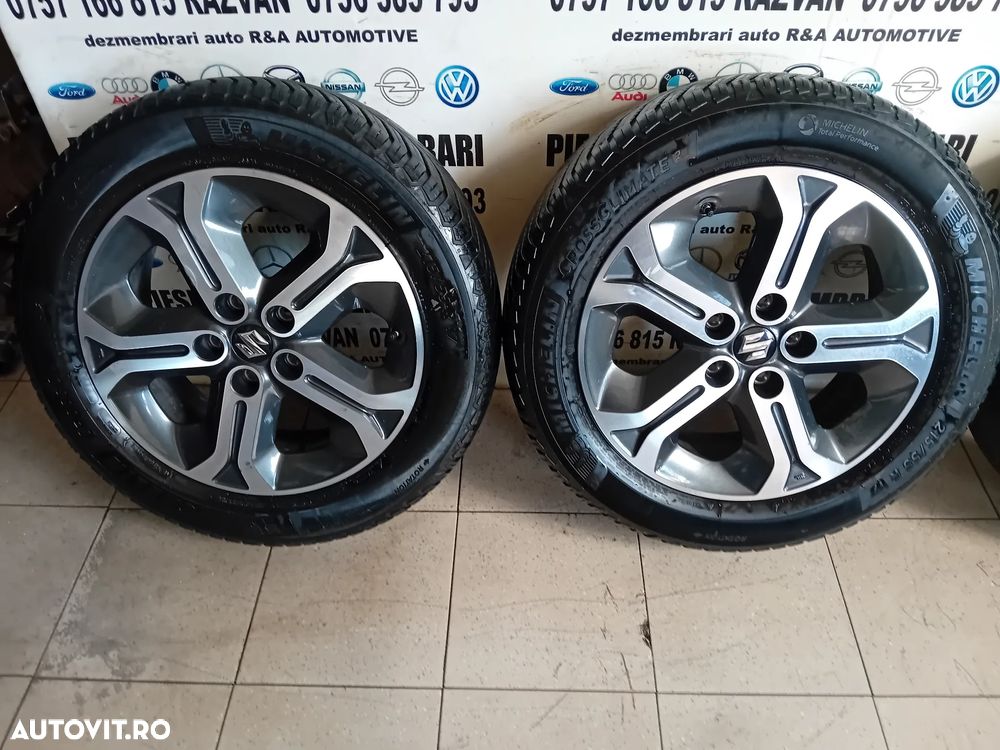 Jante Suzuki Vitara 215/55R17 Anvelope Michelin Dot 3621 5x114.3 Model 2015-2020 Originale Mazda - 6
