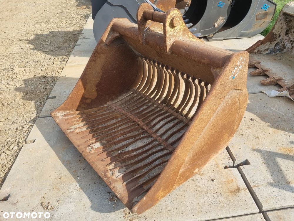Łyżka ażurowa 150cm złącze Miller 80mm przesiewająca sortująca do koparki koparka. 160 - 6