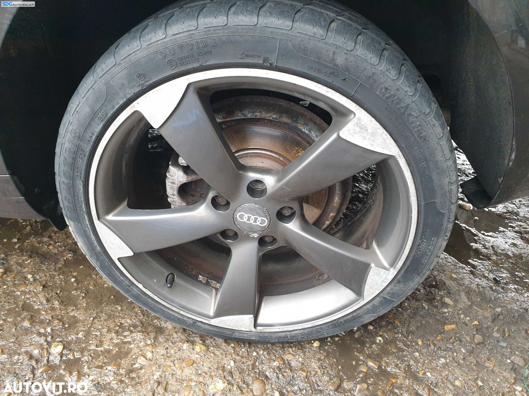 Janta Roata Rezerva Aliaj 225 40 18 R18 5x112 Seat Toledo 3 2005 - 2009 [K2042] - 3