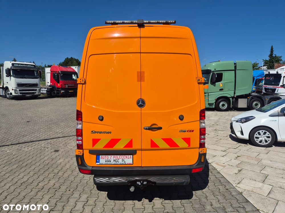 Mercedes-Benz Sprinter 518 CDi / INSPEKCJA KANAŁÓW / 3 KAMERY / SOCJALNE POMIESZCZENIE / W PEŁNI SPRAWNY / DO KANALIZACJI / ASENIZACYJNY / EURO 4 - 9