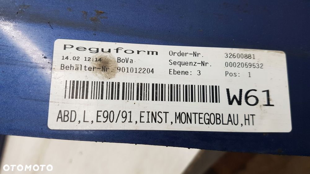 bmw 3 e90 e91 listwa progowa montegoblau - 3