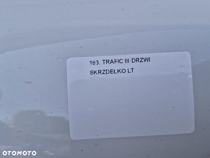 RENAULT TRAFIC III 3 DRZWI SKRZYDEŁKOWE LEWY TYŁ TYLNE LEWE - 3