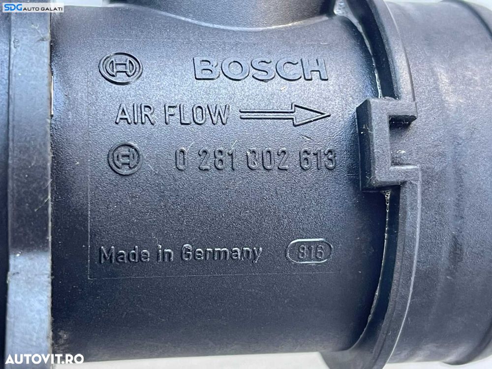 Debitmetru Aer Lancia Musa 1.3 JTD 2004 - 2012 Cod 0281002613 [B3505] (compatibil cu codurile 46784582 51774531) - 3