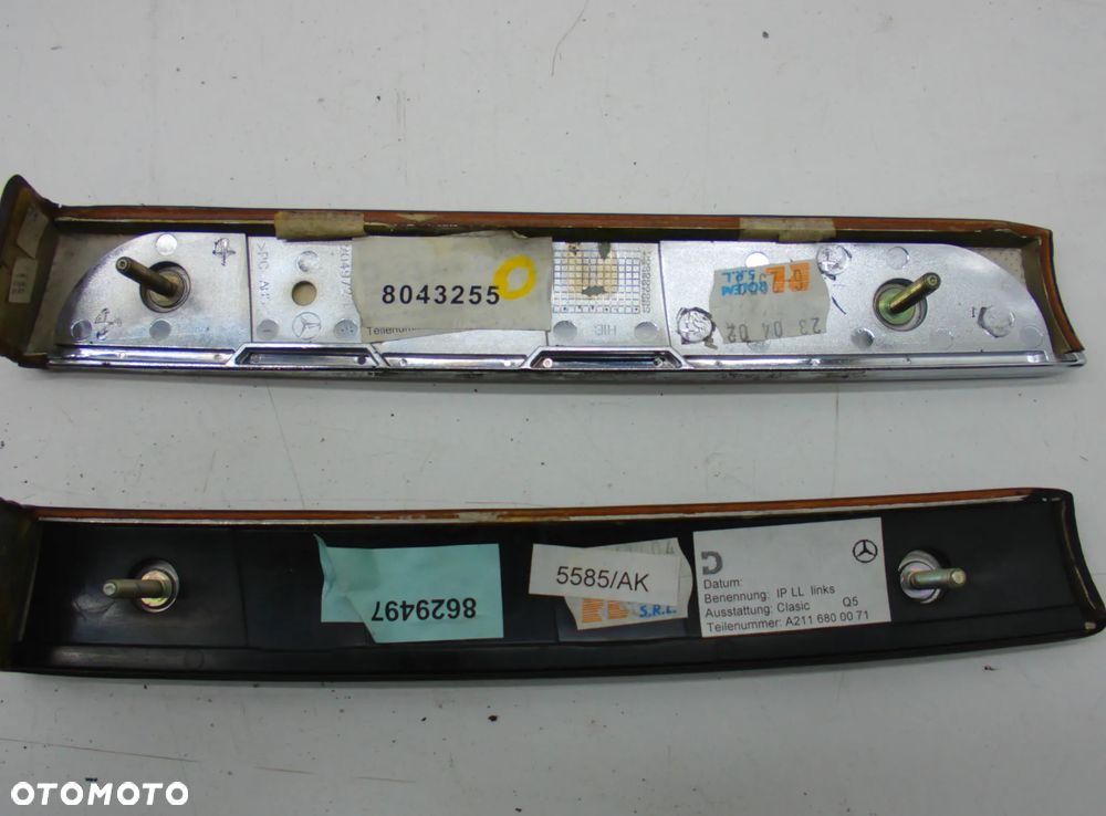 Mercedes E Klasa W211 Listwa konsoli deski rozdzielczej - 4