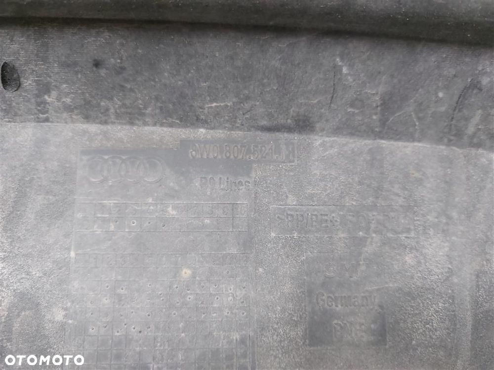 Dokładka zderzaka tył dyfuzor Audi A4 B9 8W 2015- 8W0807521 ORYGINAŁ - 2