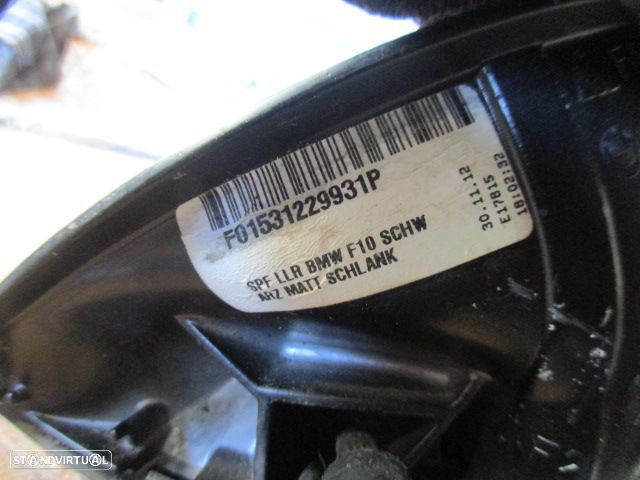 Espelho F01531229931P E1021141 BMW SERIE 5 F10 FASE 1 2012 525 XDRIVE 2.0D 4X4 218CV 4P PRETO DRT REBATÍVEL 3 PINOS - 4