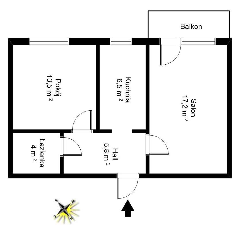 Komfortowe 2 pokoje|osobna kuchnia| loggia |Plac Szembeka