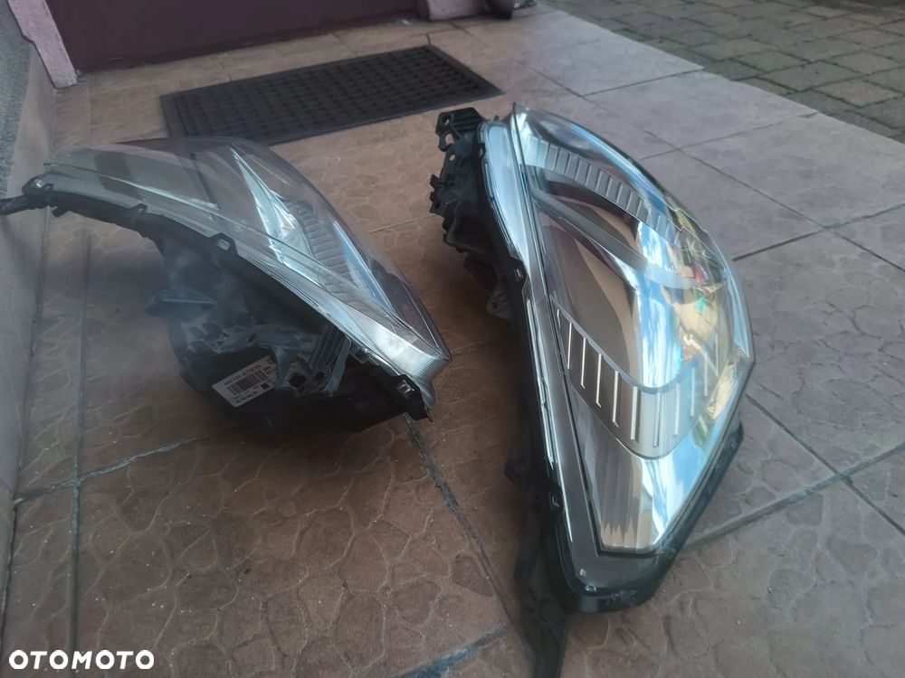 Peugeot 508 I 1 reflektory lampy przednie ANGIELSKIE komplet 2 sztuki Lewy + Prawy - 4