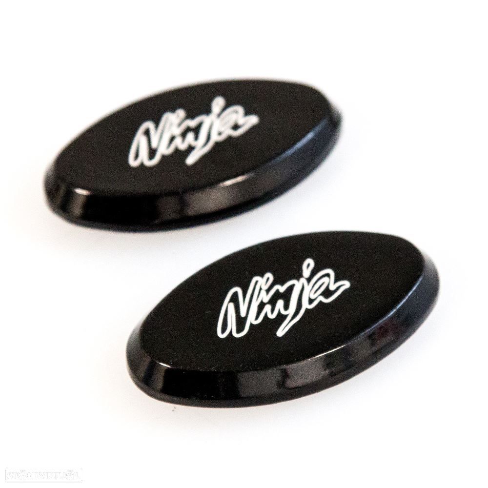 tampas espelhos kawasaki ninja zx6r / zx10r - 1